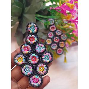 ต่างหูลูกปัดเครื่องประดับน้ำหนักเบาสำหรับปาร์ตี้เป็นของขวัญและสวมใส่ในชีวิตประจำวัน - Product Image 1