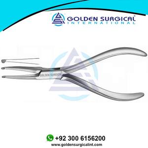 Instrumentos dentales ALICATES DE ORTODONCIA DE ACERO INOXIDABLE | Alicates Dentales | Instrumentos dentales de odontología bucal - Product Image 3