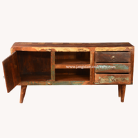 Meuble TV à Double porte de grange, meuble de maison de ferme, meuble TV en bois de Style campagnard moderne, maison de ferme française et américaine, Table TV en bois