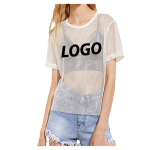 Camiseta cuadrada de alta calidad para mujer, ropa deportiva única de secado rápido para el verano, nuevo diseño, estilo Premium en embalaje Original - Product Image 5