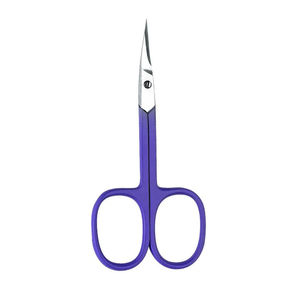 Ciseaux à cuticules incurvés en acier inoxydable tranchant, trou carré, kits de soins des ongles en acier, haute beauté, léger, durable - Product Image 6