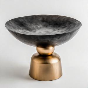 Ensemble de bols à manger RoyaLux bol de service en forme ronde personnalisée pour la décoration de service de mariage d'hôtel à la maison utiliser un bol - Product Image 4