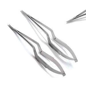 Microtijeras YASARGIL, tijeras quirúrgicas rectas afiladas/afiladas para disección delicada en neurocirugía y microprocedimientos - Product Image 5