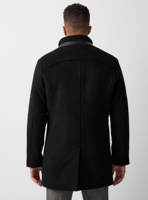 2024 nouveau commerce extérieur britannique hommes trench manteau long haute qualité hiver hommes long pardessus laine pardessus hommes