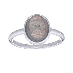 แหวนแฟชั่นสุดคลาสสิกสีเงินสเตอร์ลิงพร้อมขอบเครื่องประดับของขวัญอินเทรนด์ - Product Image 1