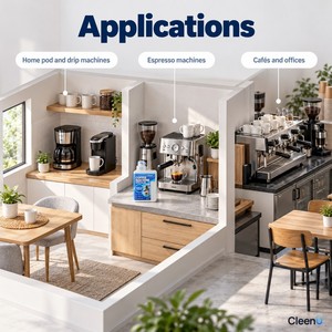 Decalcificante per Macchine da Caffè 500ml, Concentrato Decalcificante per Caffettiere, Soluzione Decalcificante per Macchine da Caffè Espresso e Caffettiere a Goccia - Ingrosso - Product Image 3