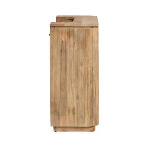 Comptoir de bar industriel style loft moderne en bois de manguier durable et écologique pour utilisation en extérieur, restaurants, hôtels, boîtes de nuit, bar à domicile - Product Image 2
