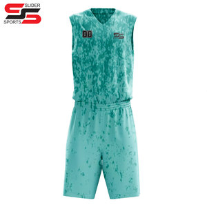 Venta al por mayor de alta calidad camiseta de baloncesto personalizado transpirable Reversible uniforme de baloncesto ropa de entrenamiento para adultos - Product Image 3