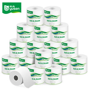 Custom Disposable <b>3ply</b> <b>Toilet</b> Paper <b>Roll</b> Eco-Friendly Virgin Wood Pulp Material Soft Water Soluble Environmentally Manufactured - Product Image 5