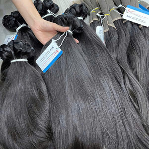 Extensiones de Cabello Humano Vietnamita Virgen de Primera Calidad, Cabello Liso Natural con Cutícula Alineada - Product Image 2