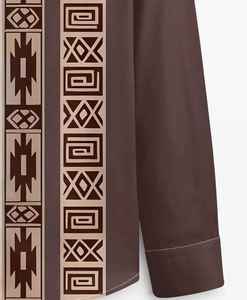 Chemise d'été pour homme de qualité supérieure, écologique, avec appliques, confortable et élégante - Product Image 5