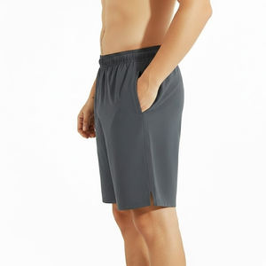 Pantalones Cortos Casuales para Hombre de Primera Calidad, Logotipo Personalizado, Cintura Alta, Cierre con Cordón, Secado Rápido, Transpirables, Ligeros, para Entrenamiento - Product Image 3