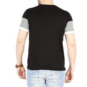 Camisetas de verano con diseño de logotipo personalizado OEM 100% algodón sólido sublimado informal de manga corta para hombres al por mayor - Product Image 5