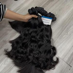 Cheveux vierges HOT RAW avec extensions de cheveux humains vietnamiens tendance, double trame, prêts à être expédiés, lisses naturels - Product Image 6