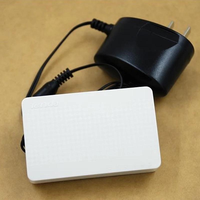 Tenda S105 5 Port 10/100Mbps saklar jaringan cepat dengan IEEE 802.3u/x, pasang dan mainkan, dudukan dinding dan Desktop, hemat energi
