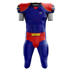Uniforme de Fútbol Americano en Oferta Online, Transpirable, Incluye Camiseta y Pantalones, Apto para Equipos, Pedidos al por Mayor - Product Image 1
