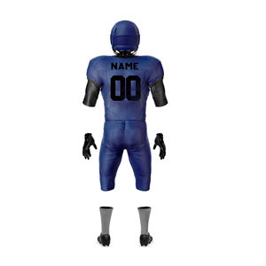 Vente d'usine Uniformes de football américain pour hommes Maillot Pantalon Grande taille Sublimation Manches courtes Séchage rapide Antibactérien Personnalisé - Product Image 4