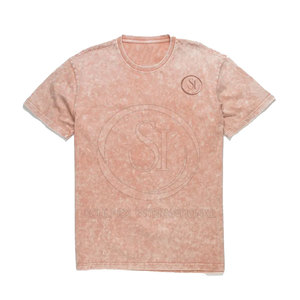 เสื้อยืดผ้าฝ้าย100% สำหรับผู้ชายเสื้อยืดผู้ชายระบายอากาศได้ใส่สบายทำจากโรงงาน - Product Image 1