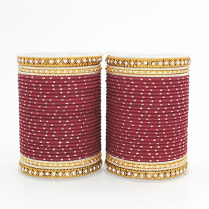 Ladies Chudiyan Sets with Custom Designs & Colors All Season Wedding Fashion <b>Bangles</b>-Lightweight Trendy High Quality - Product Image 5