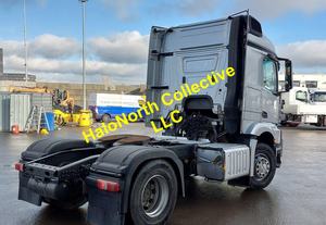 Camion tracteur Mercedes Actros 1843 4x2 de 2019, conduite à gauche, boîte de vitesses automatique, moteur diesel Euro 6, semi-remorques, unité tracteur d'occasion - Product Image 4