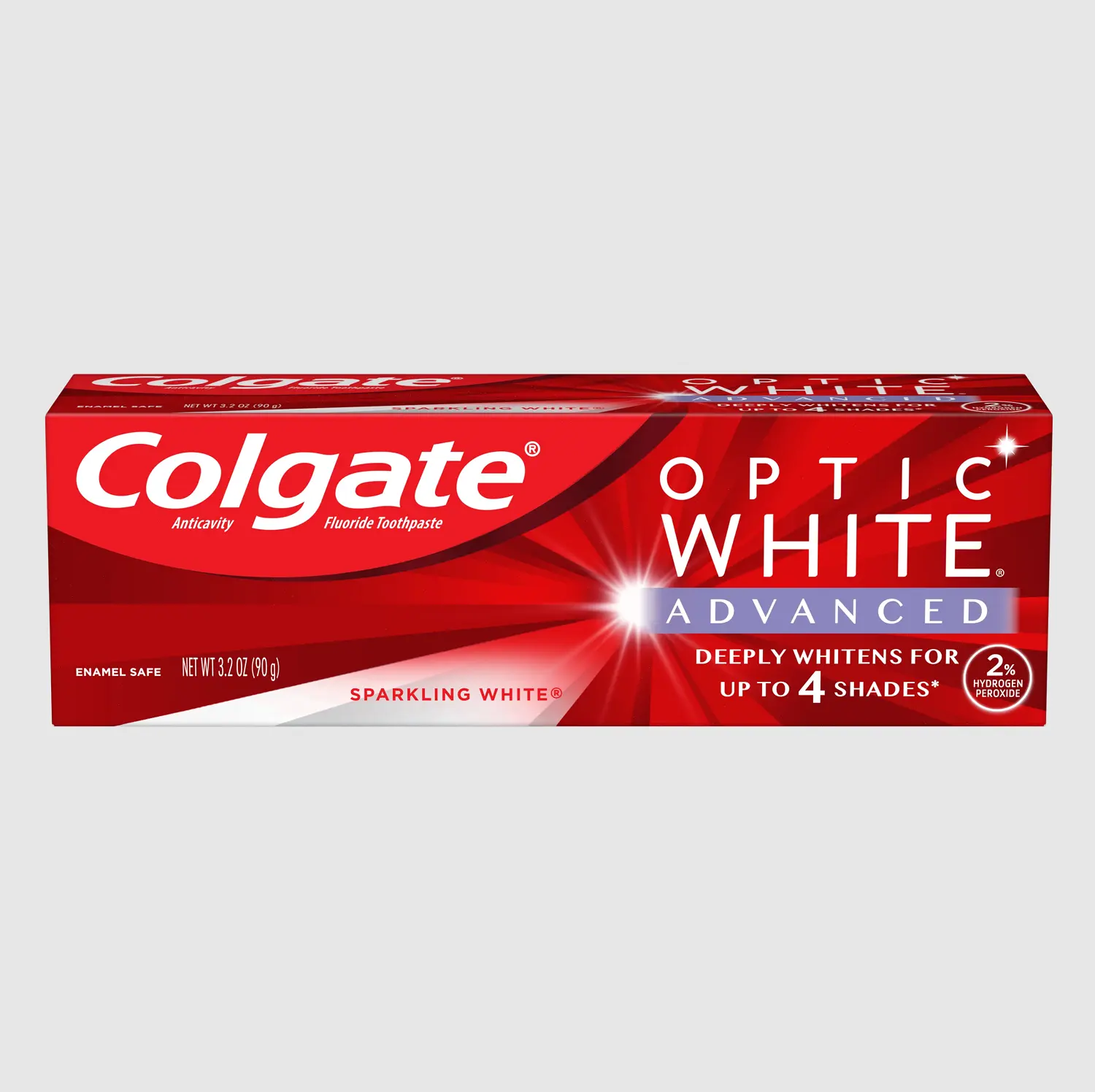 Best Price Exporter of Colgate Optic White Dazzling White Toothpaste 100 Gm Pack Available For Export Worldwide