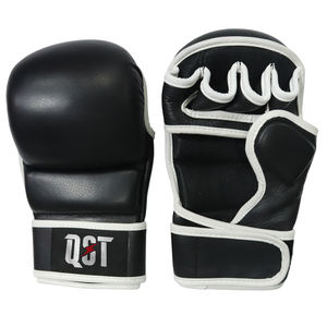 Professional MMA Boxing Sparring <b>Gloves</b> Leather Adjustable Wrist Strap Shock Absorbing Gym Training Men Women Custom Logo Design - Product Image 1