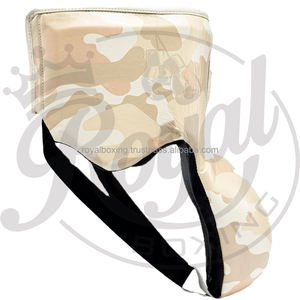 High Quality Durable Comfortable Boxing Protective <b>Groin</b> <b>Guard</b> with Genuine Leather - Product Image 2