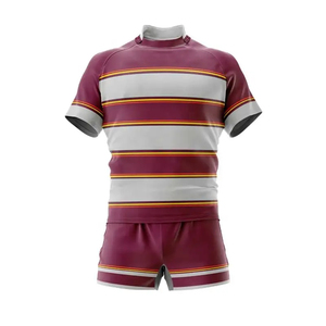 Nuevo 2025 de secado rápido de alta calidad personalizado rugby Jersey camiseta personalizada equipo S general de alta calidad 100% poliéster rugby Jersey - Product Image 4