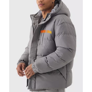 แจ็กเก็ตขนเป็ดสำหรับผู้ชายเสื้อแจ็กเก็ตบุนวมทรงบับเบิลไซส์ใหญ่ - Product Image 4