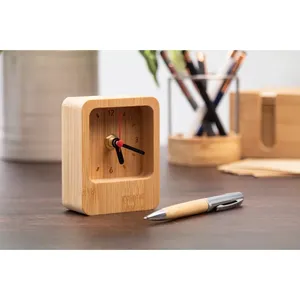 Takai Eco-Friendly Bamboo Desk & Table <b>Clock</b> Eco-Gadgets - Product Image 2
