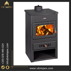 Cheminées intérieures modernes à bois de 6.1 Kw Matériau en acier Sortie de chauffage pour villas appartements maisons Offre incroyable - Product Image 3