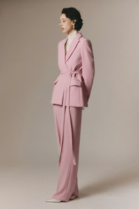 Elegante chaqueta de doble botonadura Margot para damas de alta calidad ODM trajes de negocios estilo hecho en Vietnam - Product Image 3