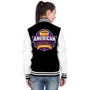 Veste de sport pour femme élégante en coton matelassé respirant avec broderie et finition teinte, veste streetwear moderne de qualité supérieure - Product Image 4