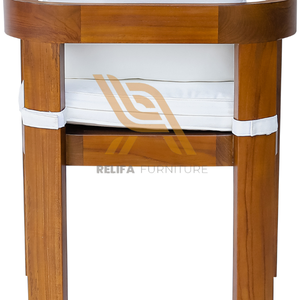 Sillón de Estilo Lujoso con Durabilidad Extra para Muebles de Exterior, Silla de Madera de Teca Impermeable - Product Image 6