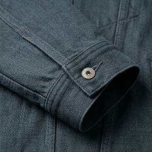 Vestes en jean en gros, d'occasion, unisexes, manteaux en jean pour hommes et femmes, style décontracté, disponibles en vrac, tendance, couleur personnalisée - Product Image 6