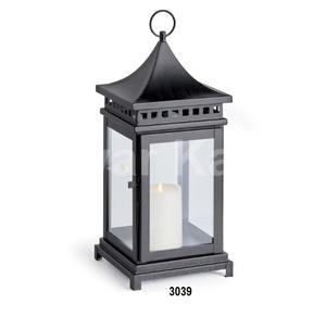 Vente en gros de lanternes à photophore suspendues carrées en argent de saison de Noël indiennes durables écologiques - Product Image 4