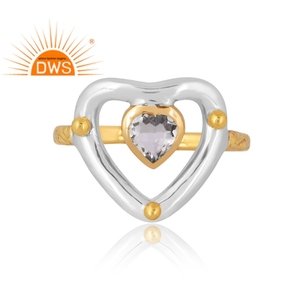 Hot Selling 925 Sterling Silver Natural <b>Crystal</b> Quartz Gemstone <b>Ring</b> Custom Jewelry For Women Gift For Her - Product Image 3