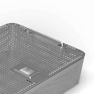 Cestas de esterilización de malla de alambre de acero inoxidable de alta calidad Fuente de alimentación manual Precios premium y razonables para la venta - Product Image 6