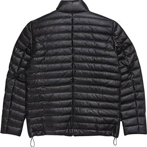 Chaqueta Acolchada de Lona para Mujer con Cuello Alto Estampado, Abrigo de Invierno Cálido y Ligero, Prenda Exterior Elegante a Prueba de Viento de Algodón - Product Image 3