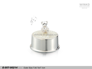 กล่องดนตรีตุ๊กตา WINKO, กล่องดนตรีตุ๊กตาหมี, CR epy, 18-Note Musical Movement (เพลง: Twinkle tinkle LITTLE STAR), B... - Product Image 1