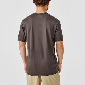 Top qualité Slim Fit hommes chemises de musculation entraînement musculaire entraînement Fitness plaine Gym T-shirt pour hommes - Product Image 6