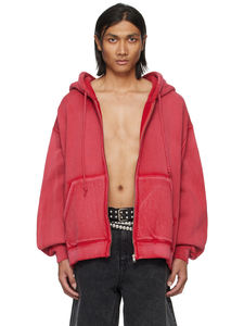 Sudadera con Capucha para Hombre, de Felpa Gruesa de Alta Calidad de 360 g/m², Lisa, Teñida, con Bordado Personalizado, Resistente al Viento y Ecológica - Product Image 2