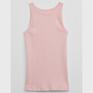 High Quality Comfortable Knitted <b>Racerback</b> <b>Tank</b> <b>Top</b> Kids Casual Style Solid Breathable Skin-Friendly Active Play Relaxation All - Product Image 4