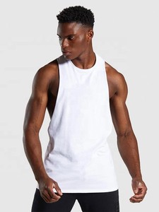 Chemise sans manches en coton Sando Undershirts Muscle Tee Sports Blank Gym Apparel Wear Vest Fitness Mens Stringer Tank Top Men - Product Image 4