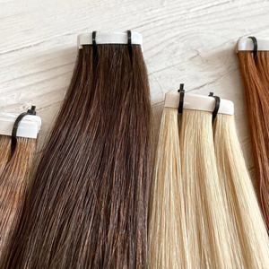 Extensions de cheveux humains en vrac, type TAPE IN, cheveux vietnamiens, qualité salon, avec technique slave - Product Image 2