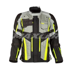 Chaqueta de ventilación reflectante para hombre, 3/4 impermeable, aprobada por la CE, para verano, para todas las estaciones, ropa deportiva de talla grande para motocicleta - Product Image 1