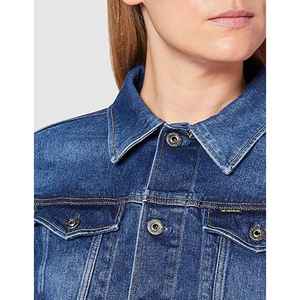 แจ็กเก็ตยีนส์สำหรับผู้หญิงเสื้อแจ็กเก็ตแบบมีกระดุมแบบลำลองสำหรับผู้หญิงเสื้อแจ็คเก็ตโอเวอร์ไซส์ OEM - Product Image 2