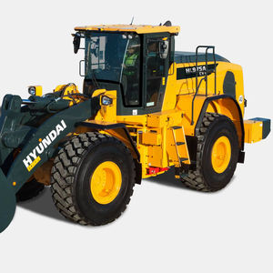 Pala cargadora de ruedas 249kw HL975A CVT con cucharón 5.2CBM para Venta barata - Product Image 1