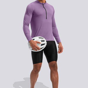 เสื้อจักรยานผู้ชายแบบสั่งทำพิเศษจากโรงงาน (OEM) แขนสั้น ทรงเข้ารูปสำหรับการแข่งขัน พร้อมการพิมพ์แบบซับลิเมชั่นเต็มตัว สำหรับทีมปั่นจักรยาน - Product Image 6