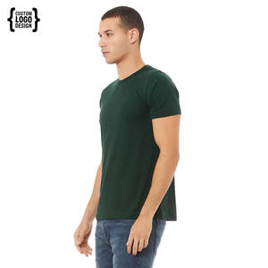 T-shirt décontracté à manches courtes pour homme, col rond, classique, en mélange de modal, uni - Product Image 2